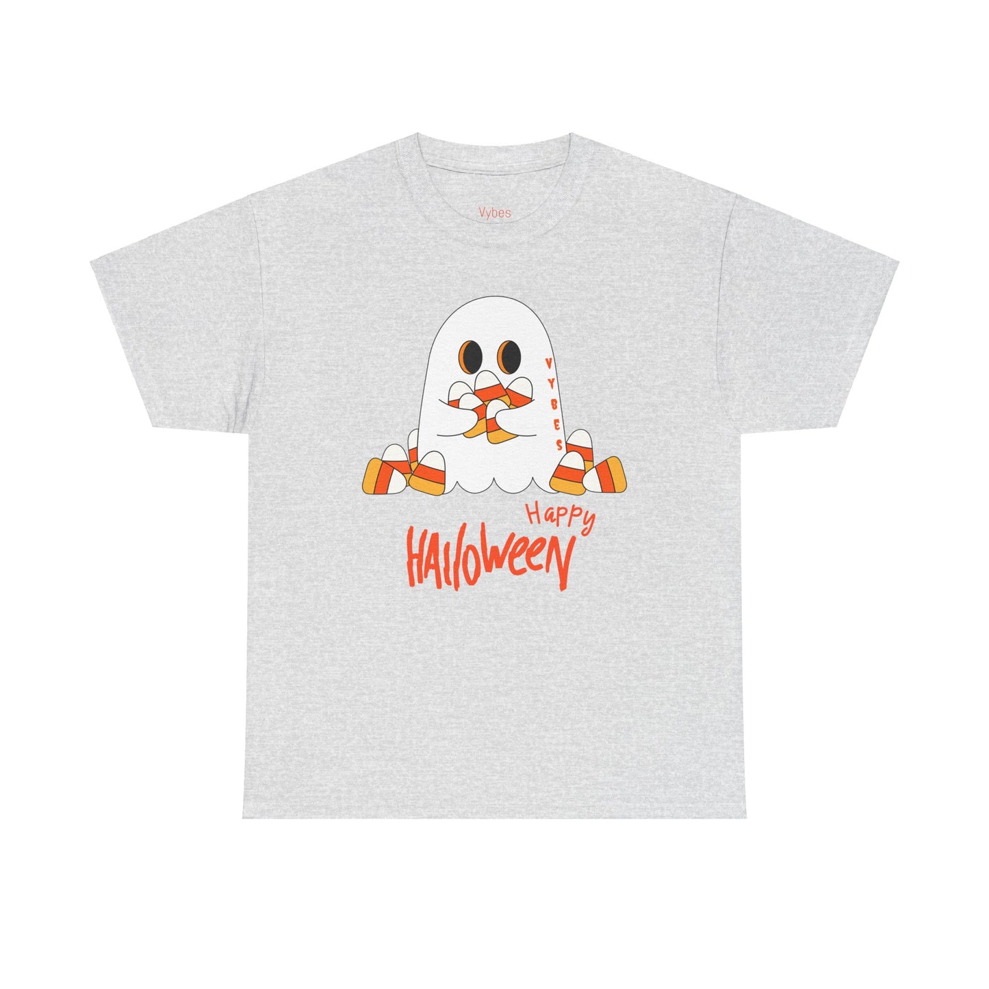 Candy Corn Ghost Vybes Tshirt