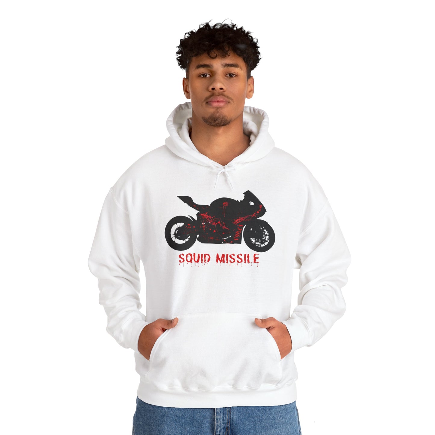 Blood Splatter Missle Vybes Hoodie