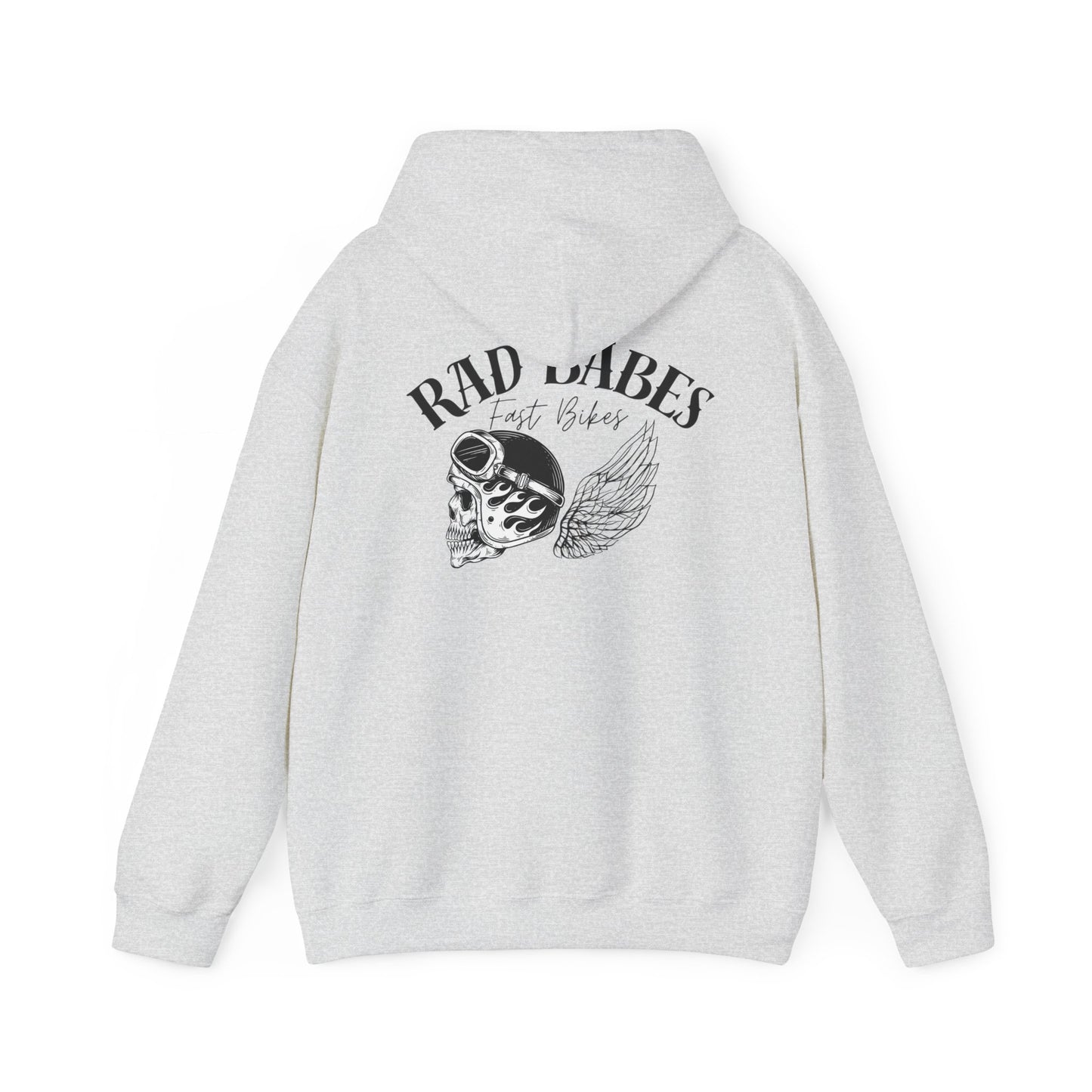 Rad Babes Fast Bikes Vybes Hoodie