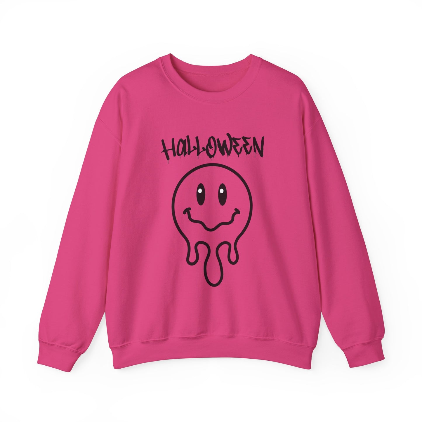 Halloween Melting Smiley Vybes Sweater