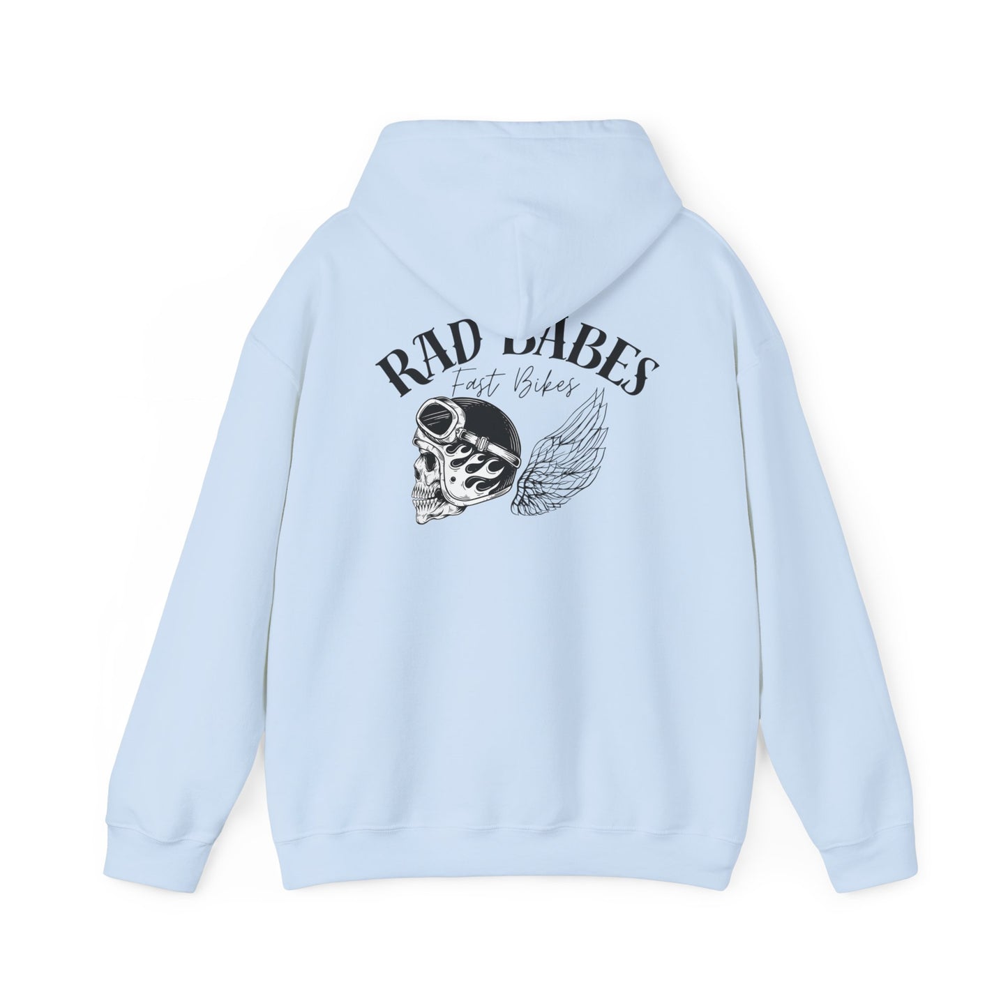 Rad Babes Fast Bikes Vybes Hoodie