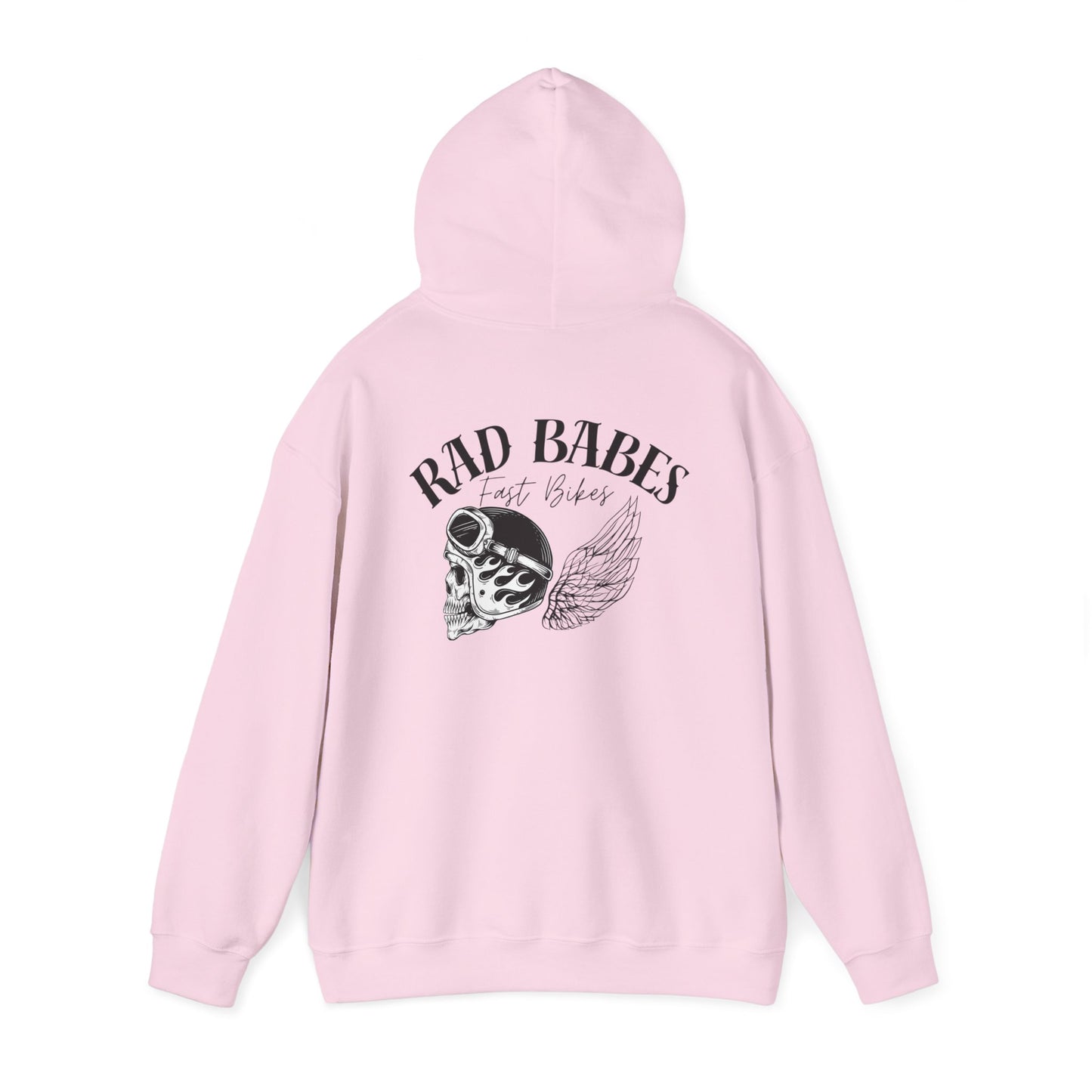 Rad Babes Fast Bikes Vybes Hoodie
