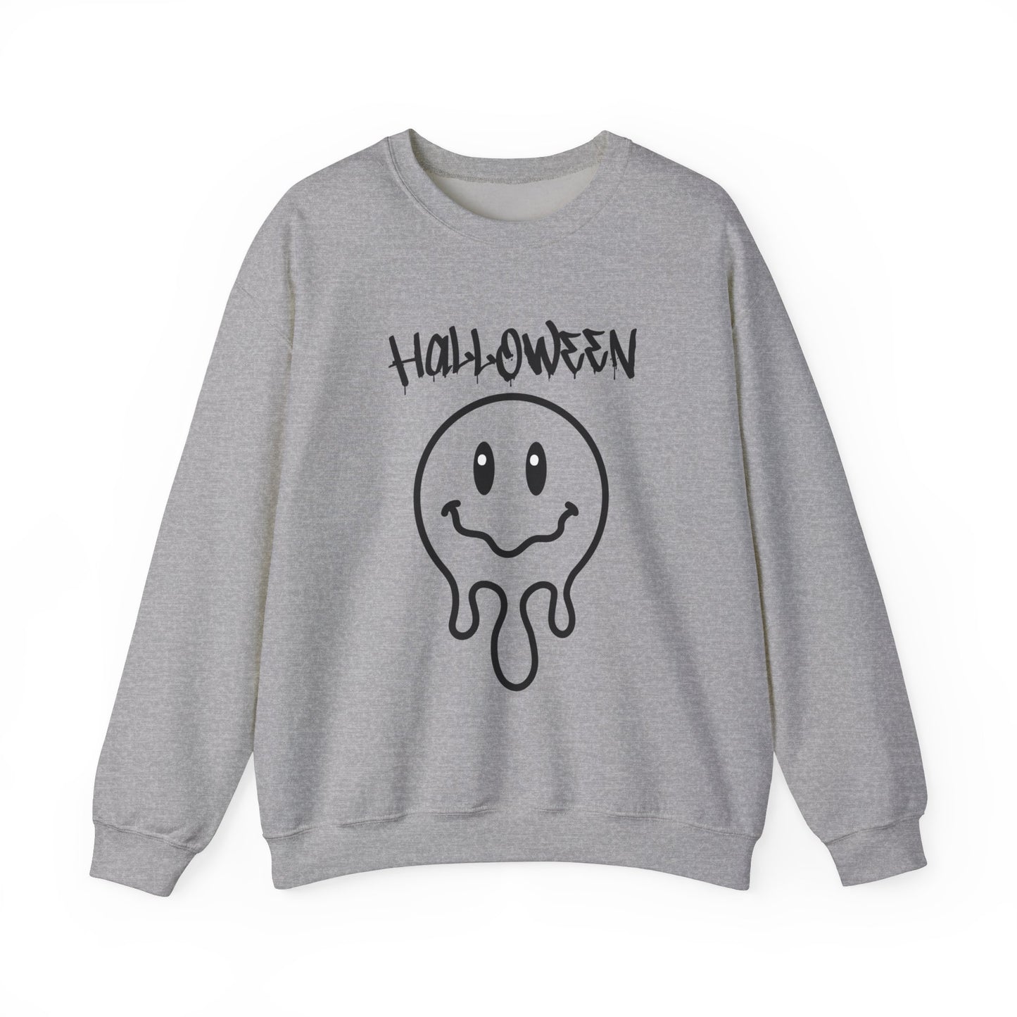 Halloween Melting Smiley Vybes Sweater