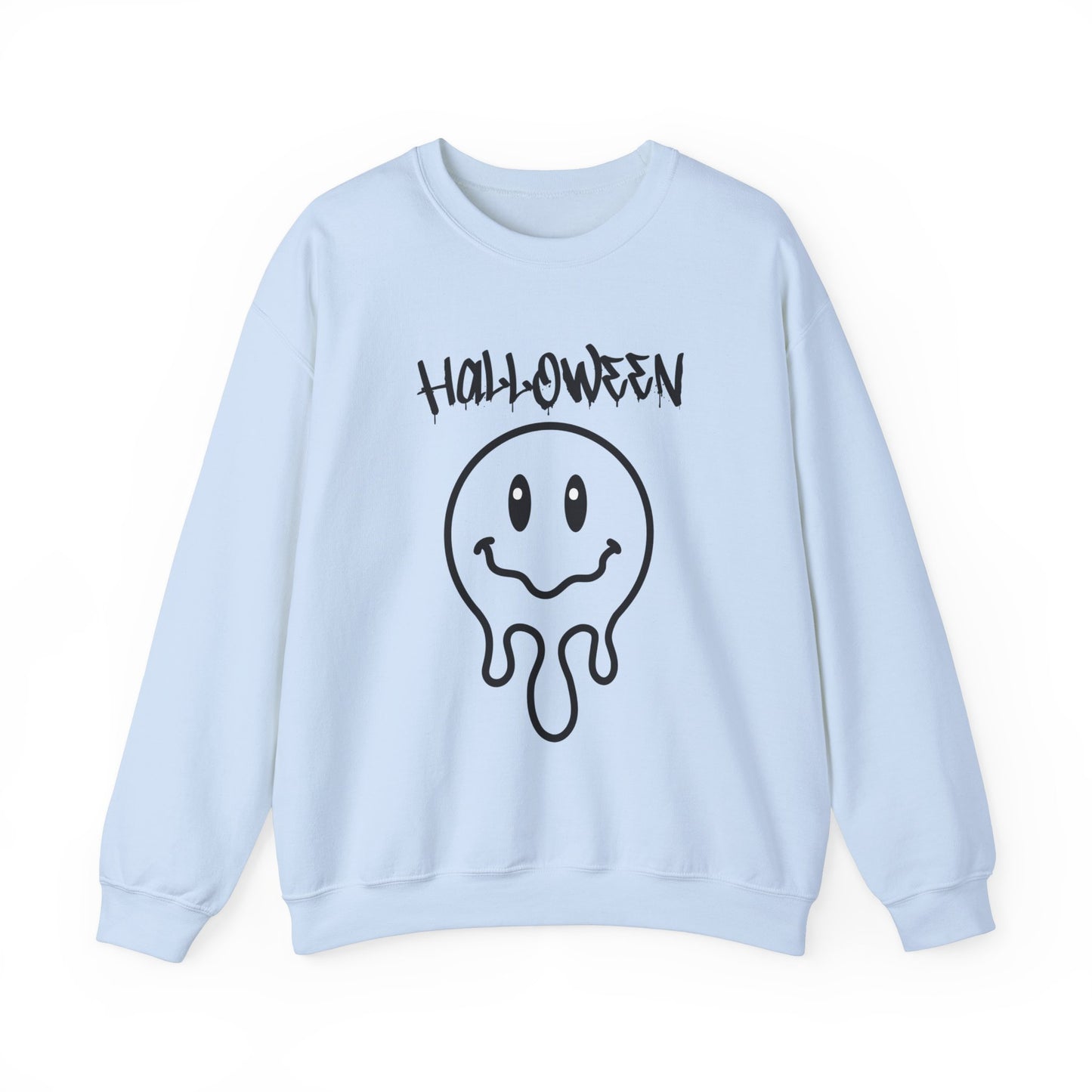 Halloween Melting Smiley Vybes Sweater