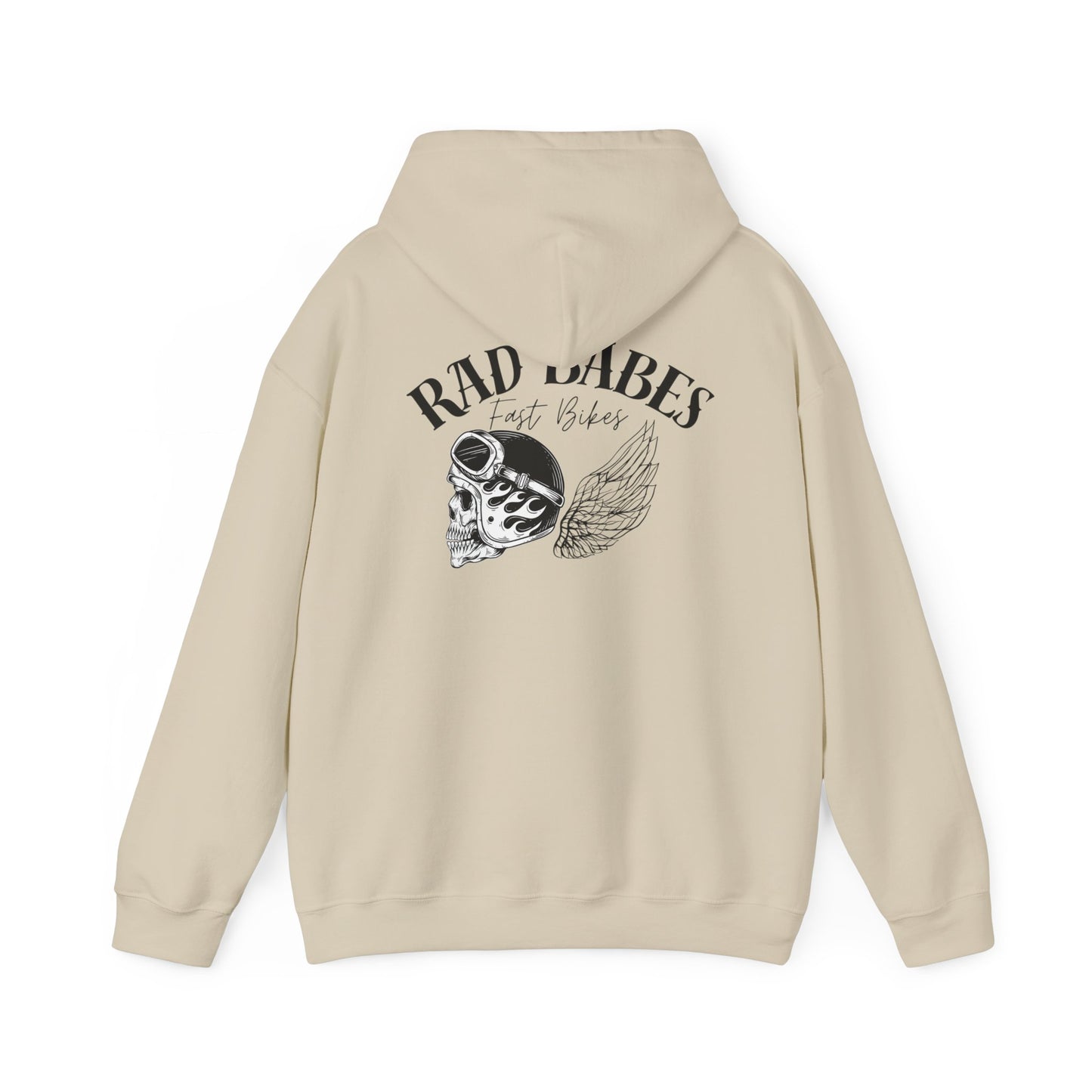 Rad Babes Fast Bikes Vybes Hoodie