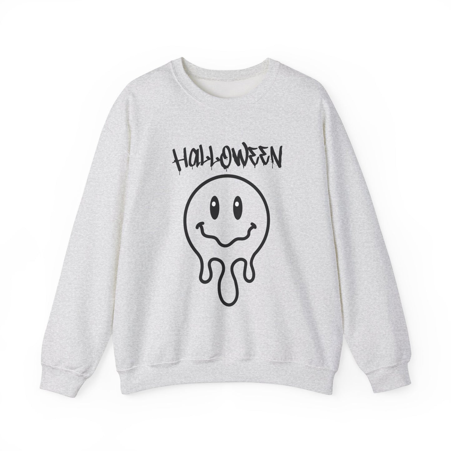 Halloween Melting Smiley Vybes Sweater