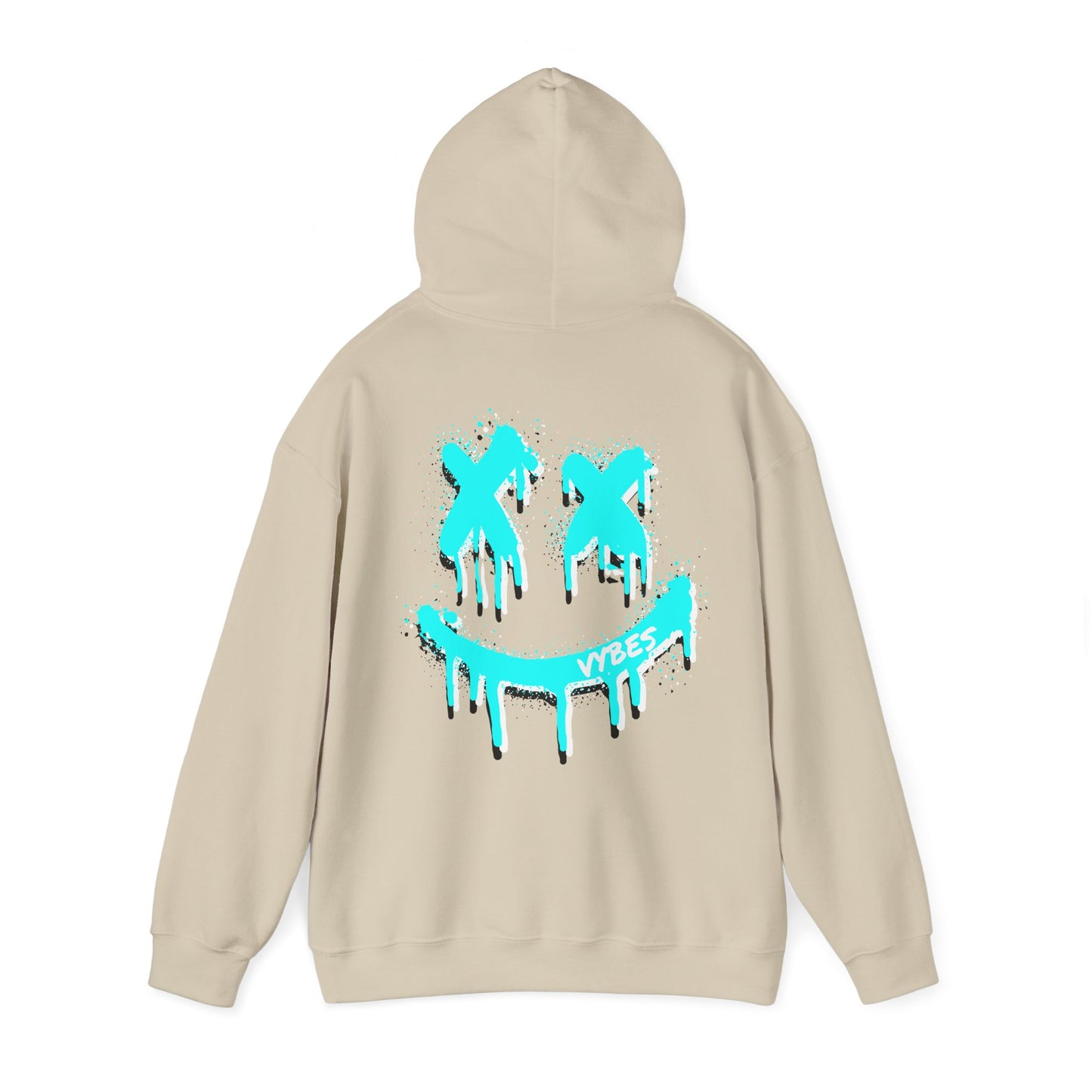 3D Smiley Drip Hoodie