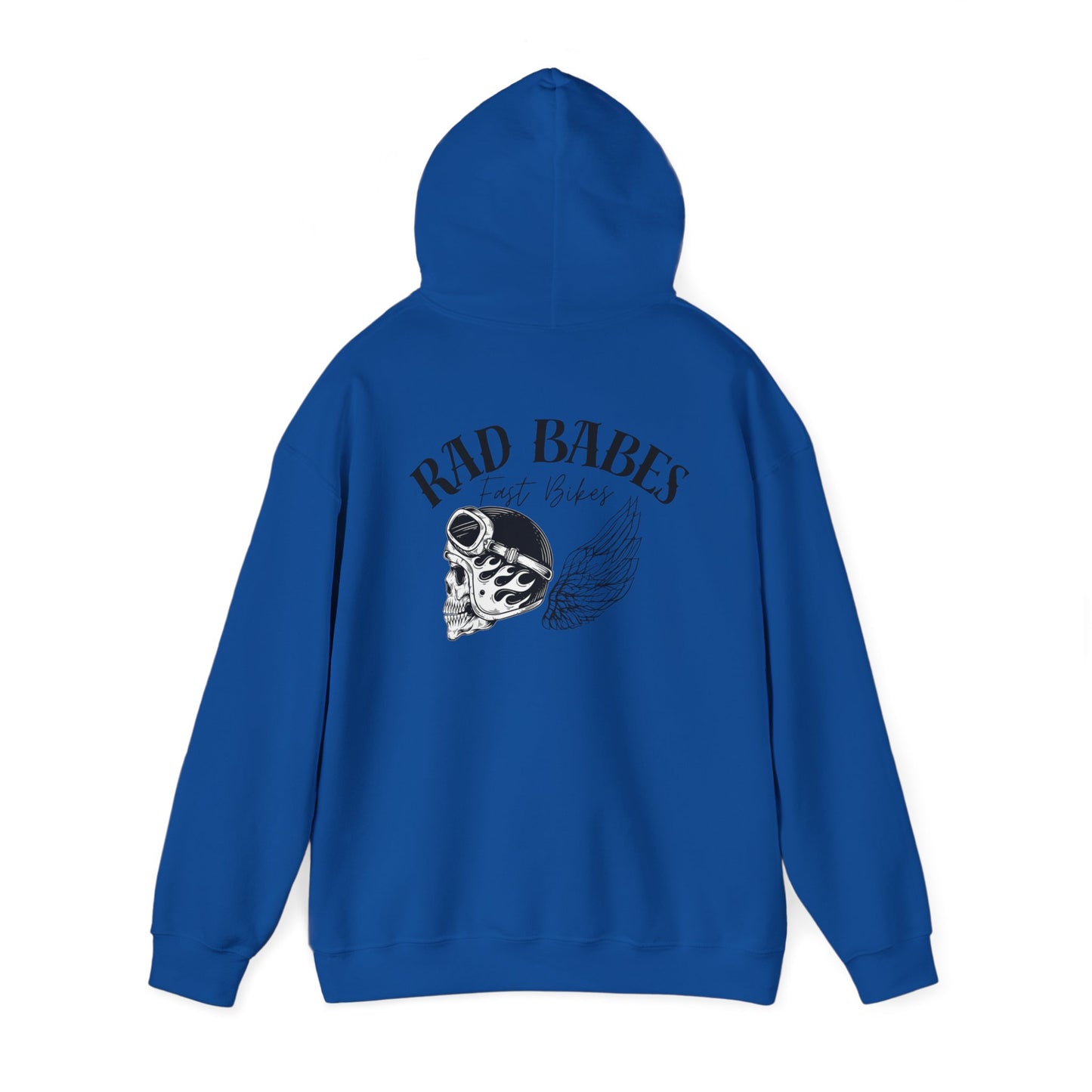 Rad Babes Fast Bikes Vybes Hoodie