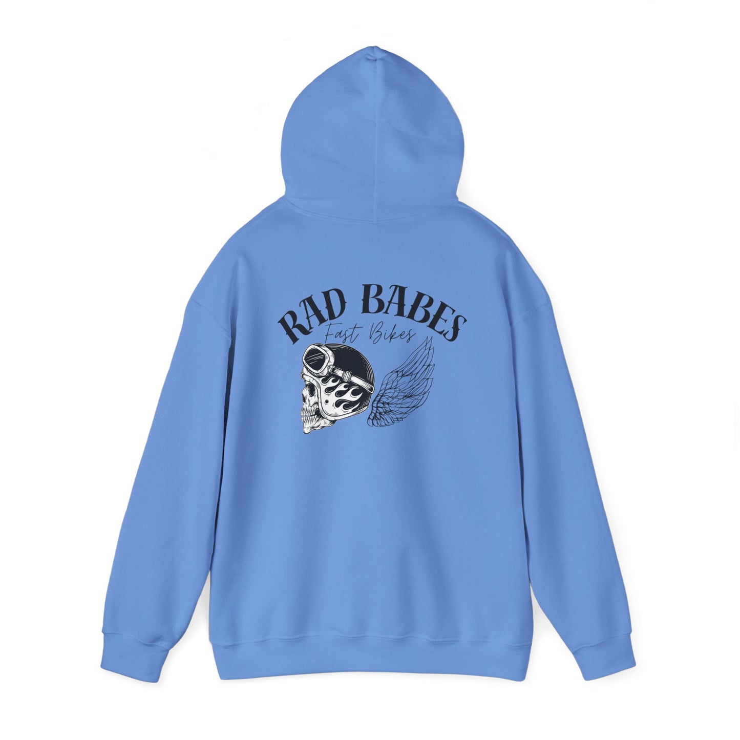 Rad Babes Fast Bikes Vybes Hoodie