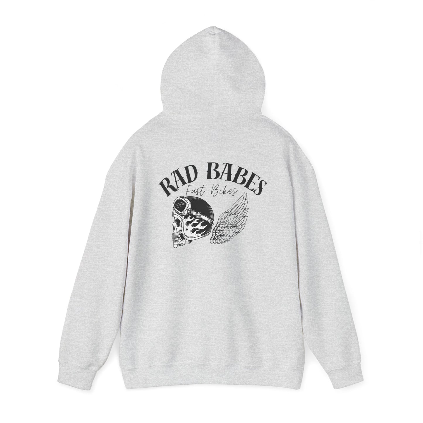 Rad Babes Fast Bikes Vybes Hoodie