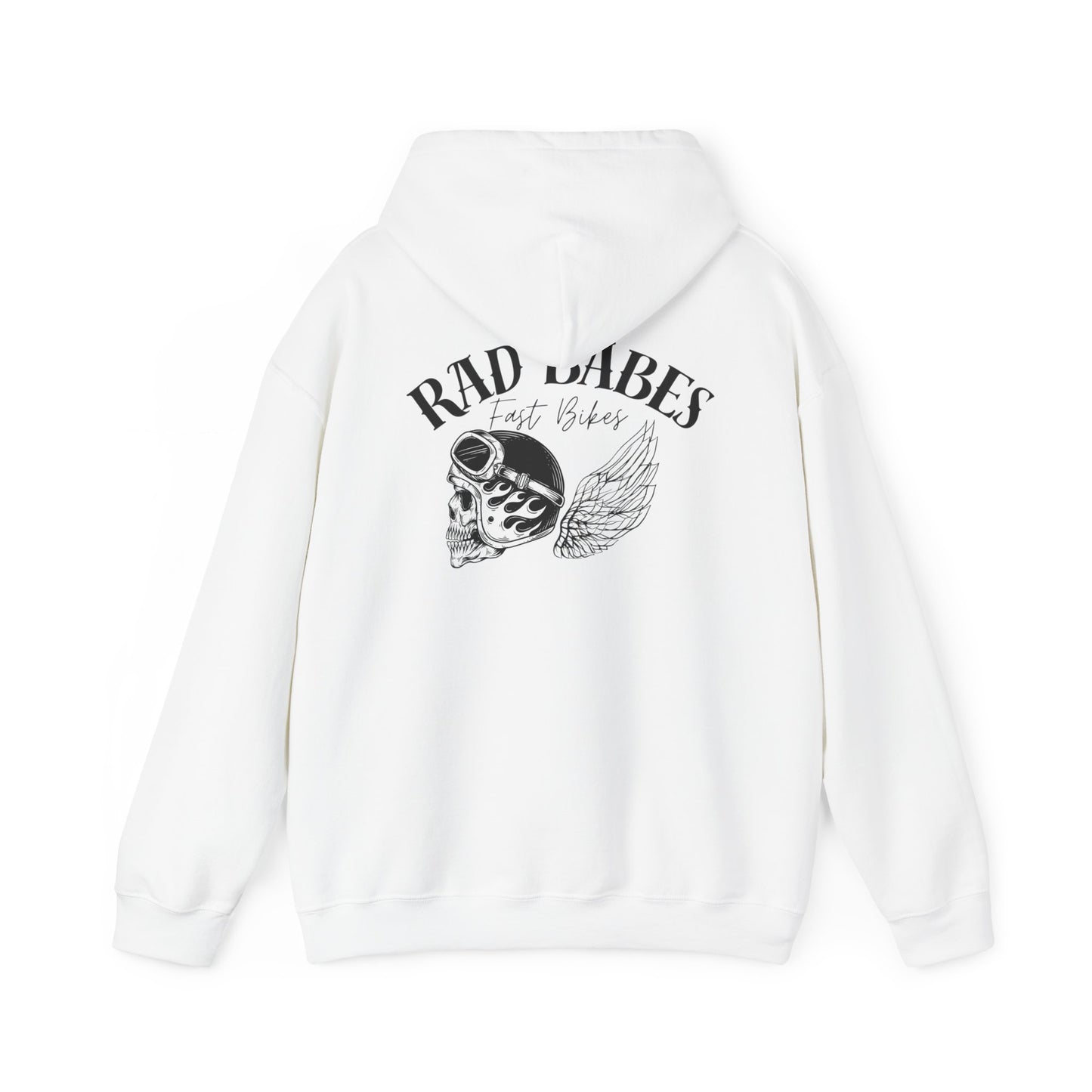 Rad Babes Fast Bikes Vybes Hoodie