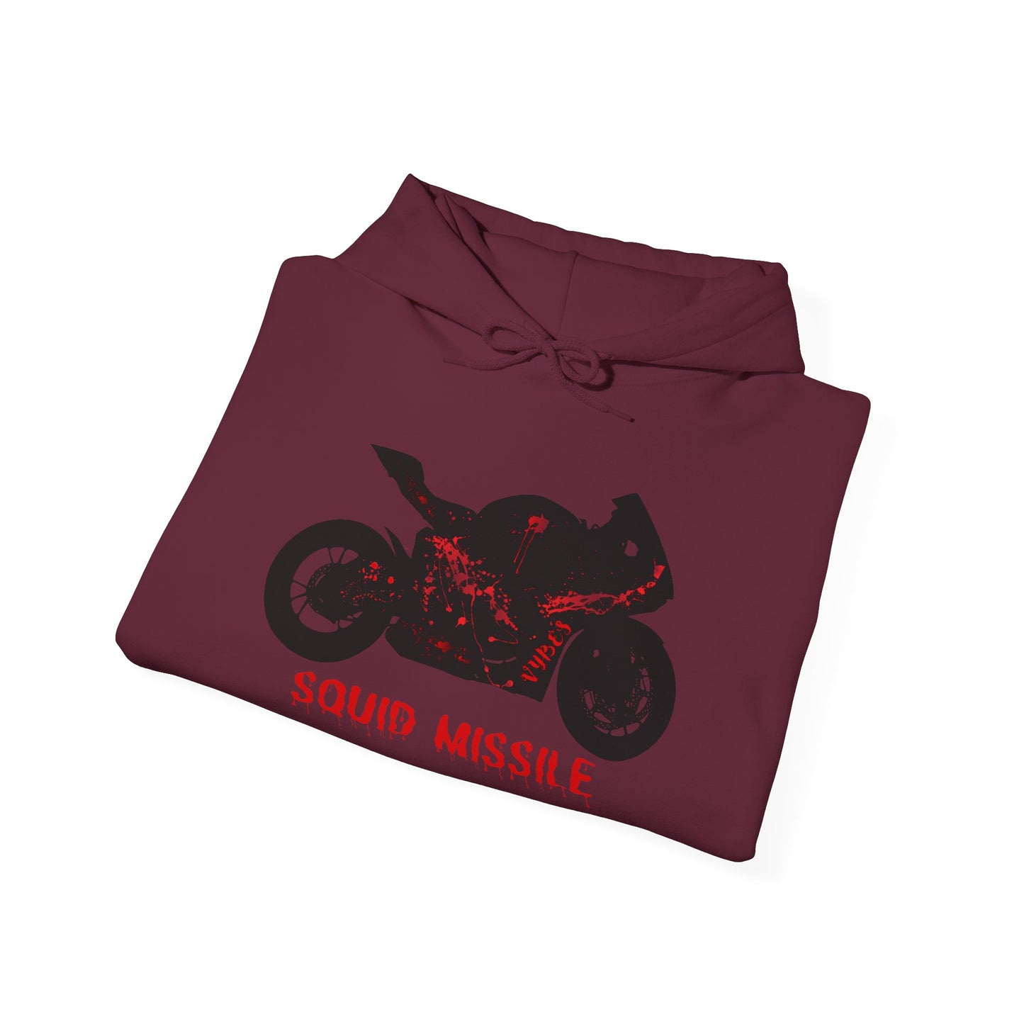 Blood Splatter Missle Vybes Hoodie