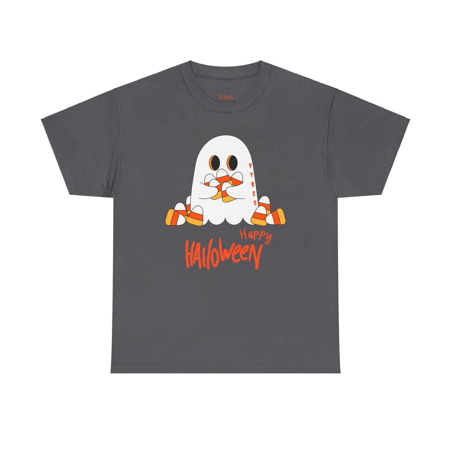 Candy Corn Ghost Vybes Tshirt