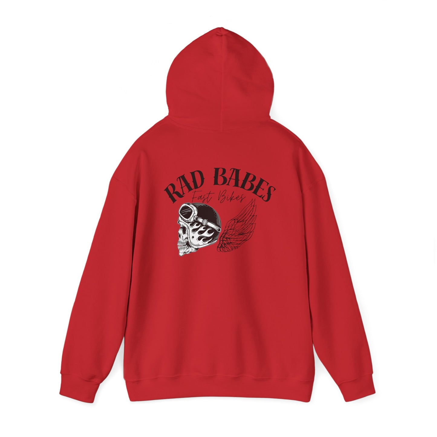 Rad Babes Fast Bikes Vybes Hoodie