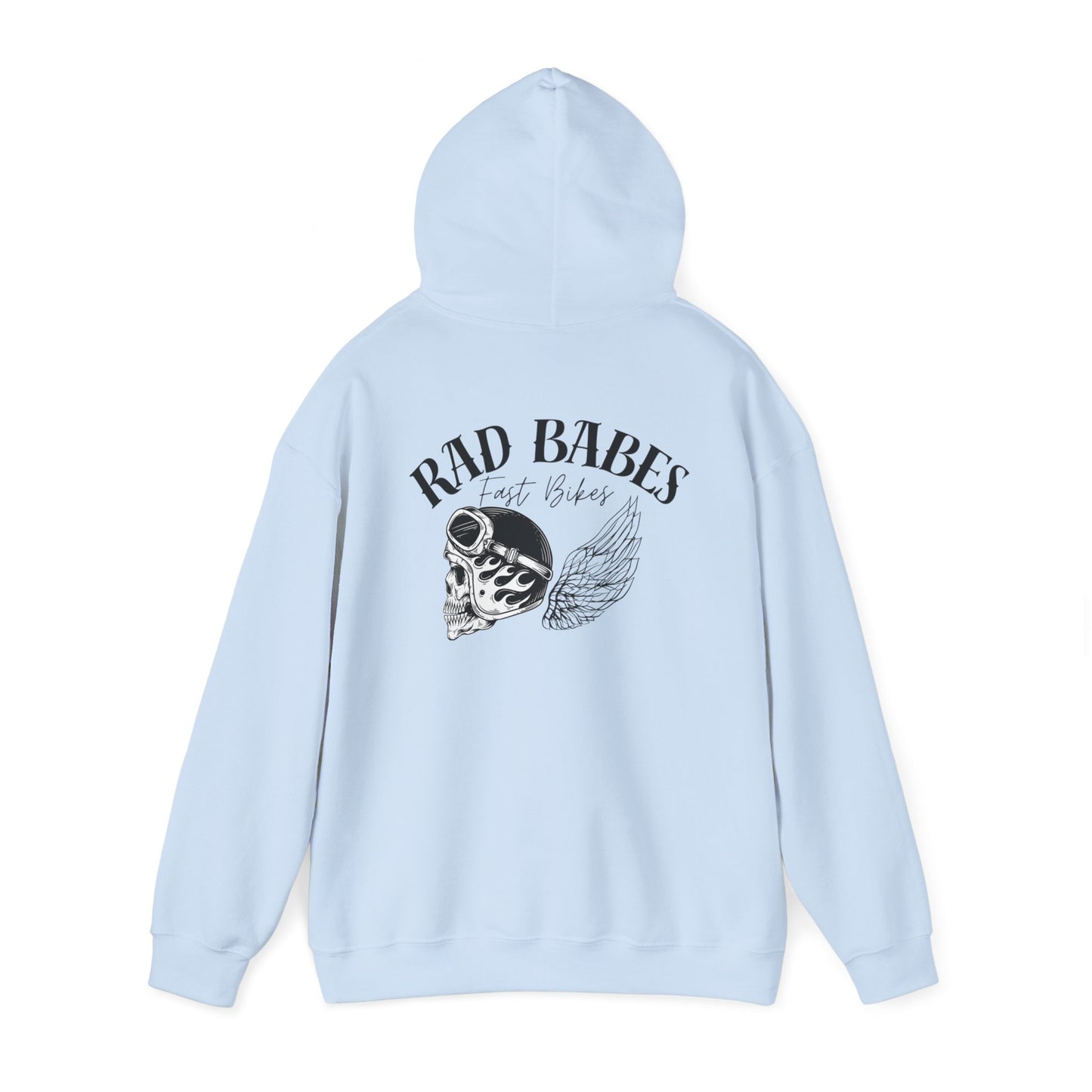 Rad Babes Fast Bikes Vybes Hoodie