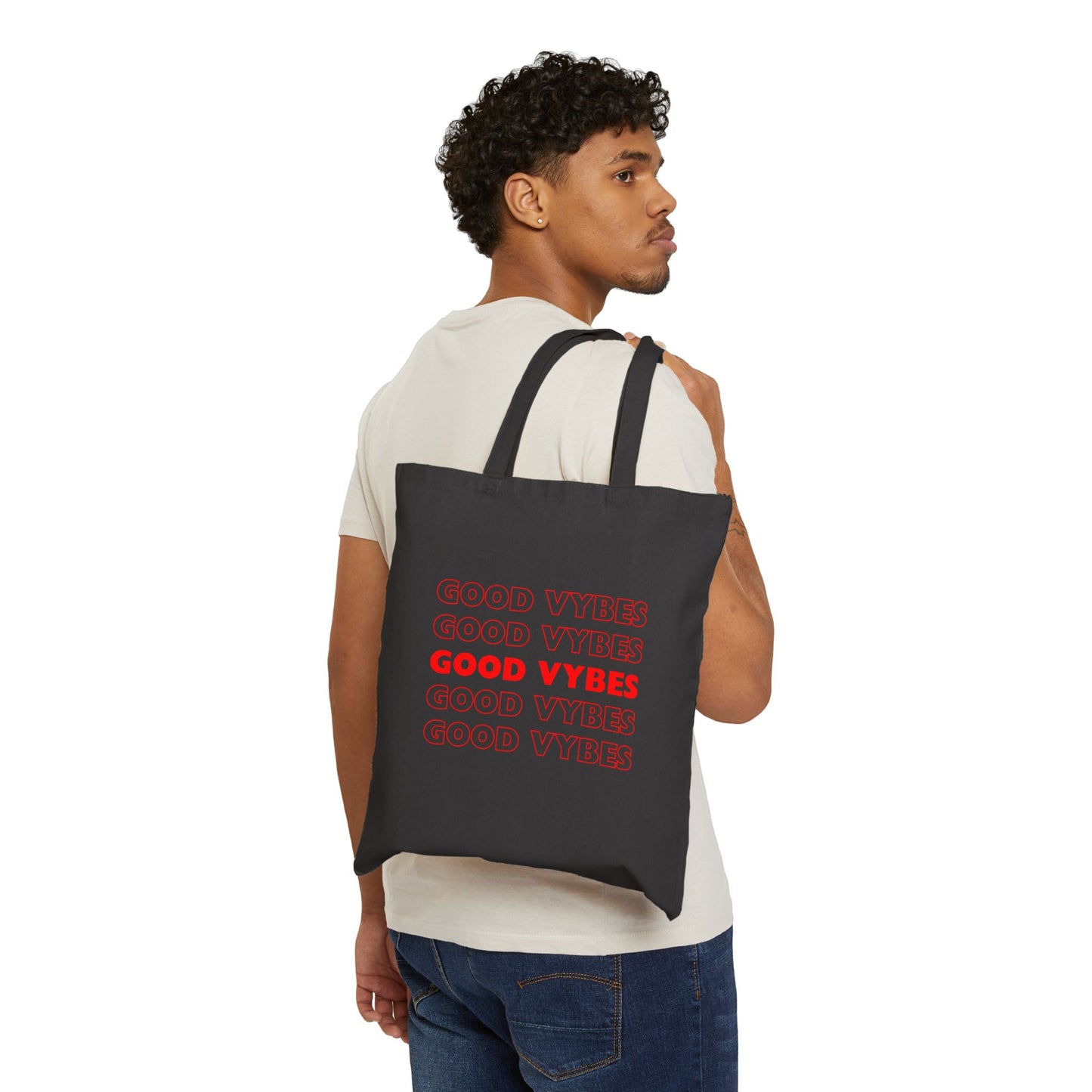 Good Vybes Canvas Tote Bag