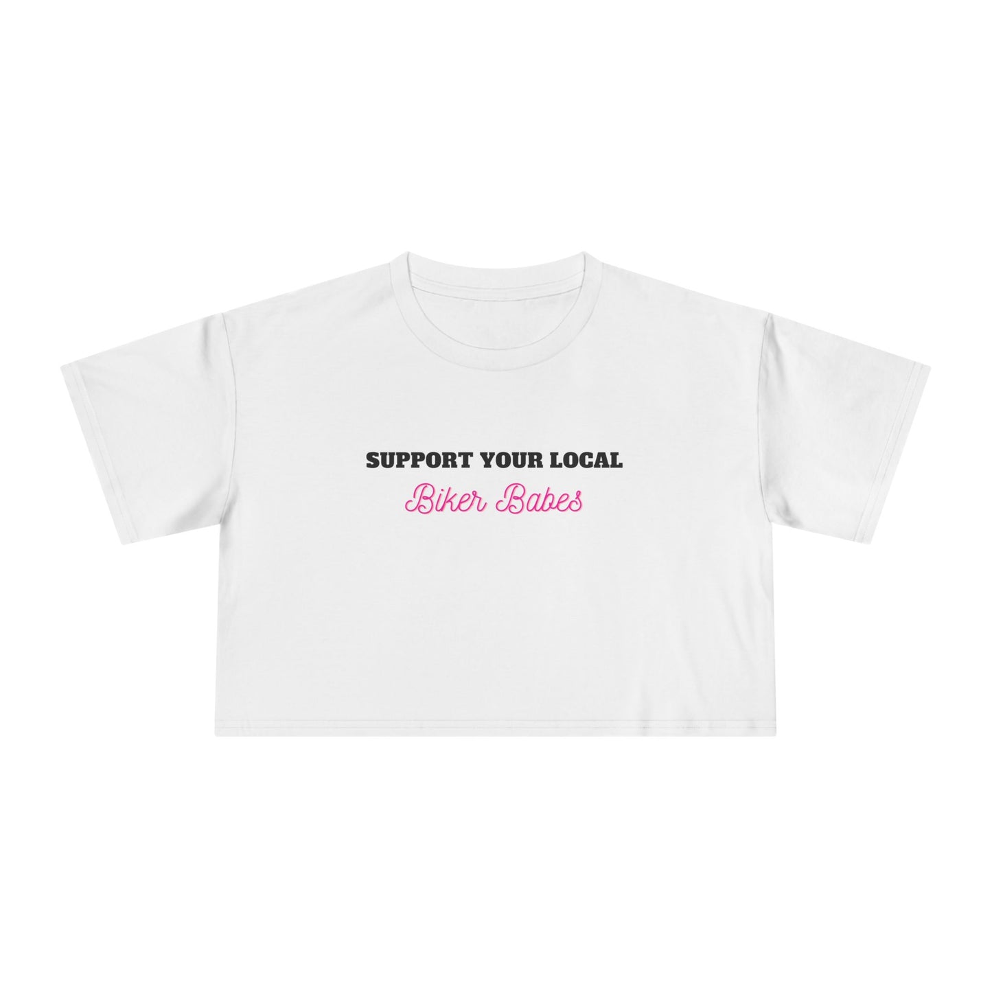 Local Biker Babes Vybes Crop Top