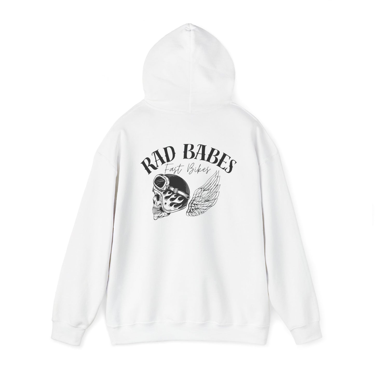 Rad Babes Fast Bikes Vybes Hoodie