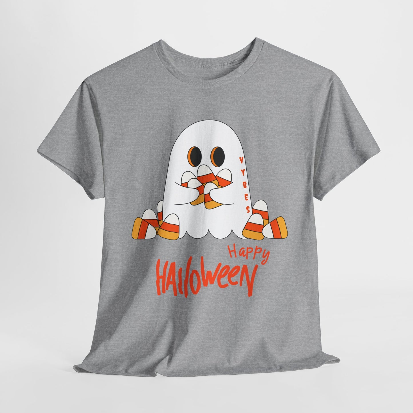 Candy Corn Ghost Vybes Tshirt