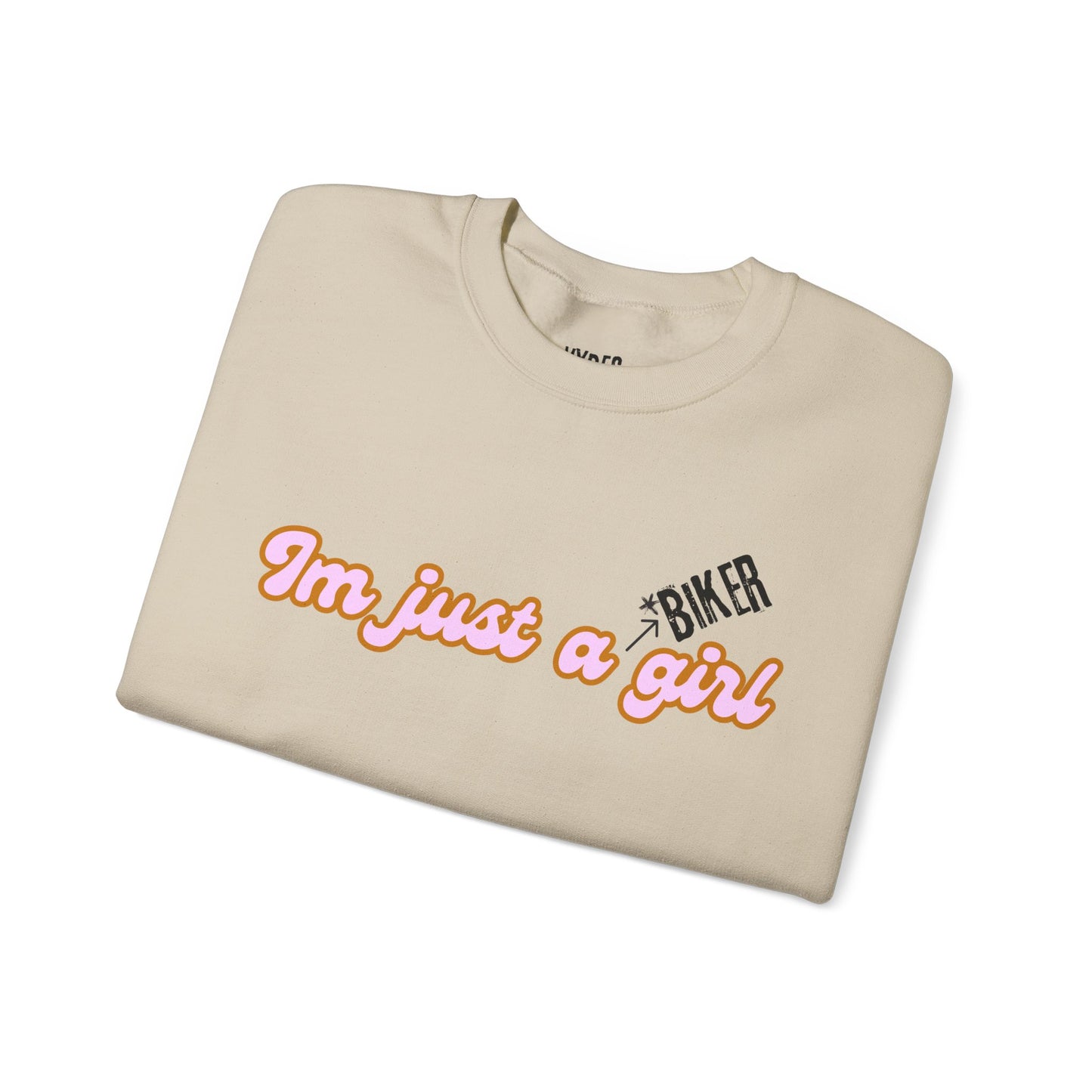 I'm Just a Girl Crewneck Sweatshirt