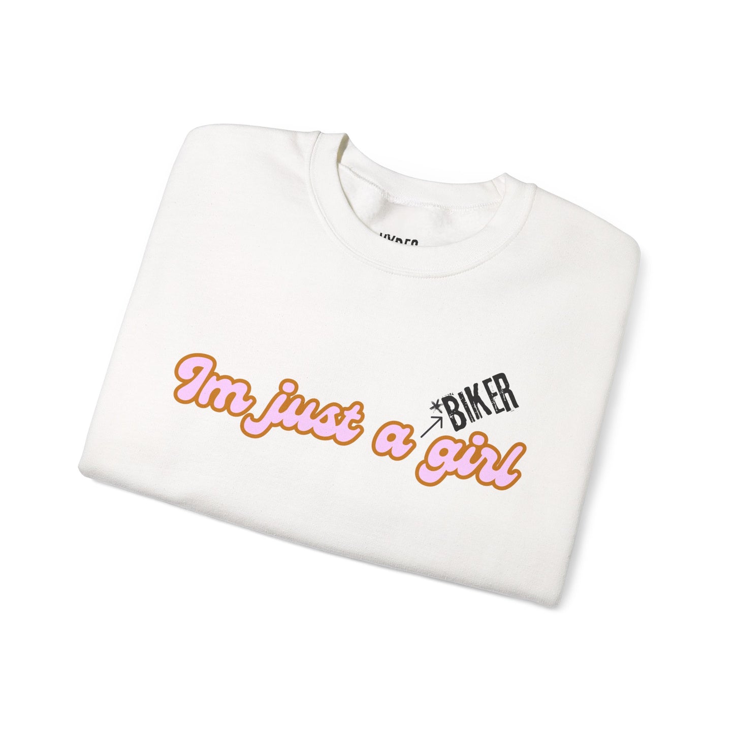 I'm Just a Girl Crewneck Sweatshirt
