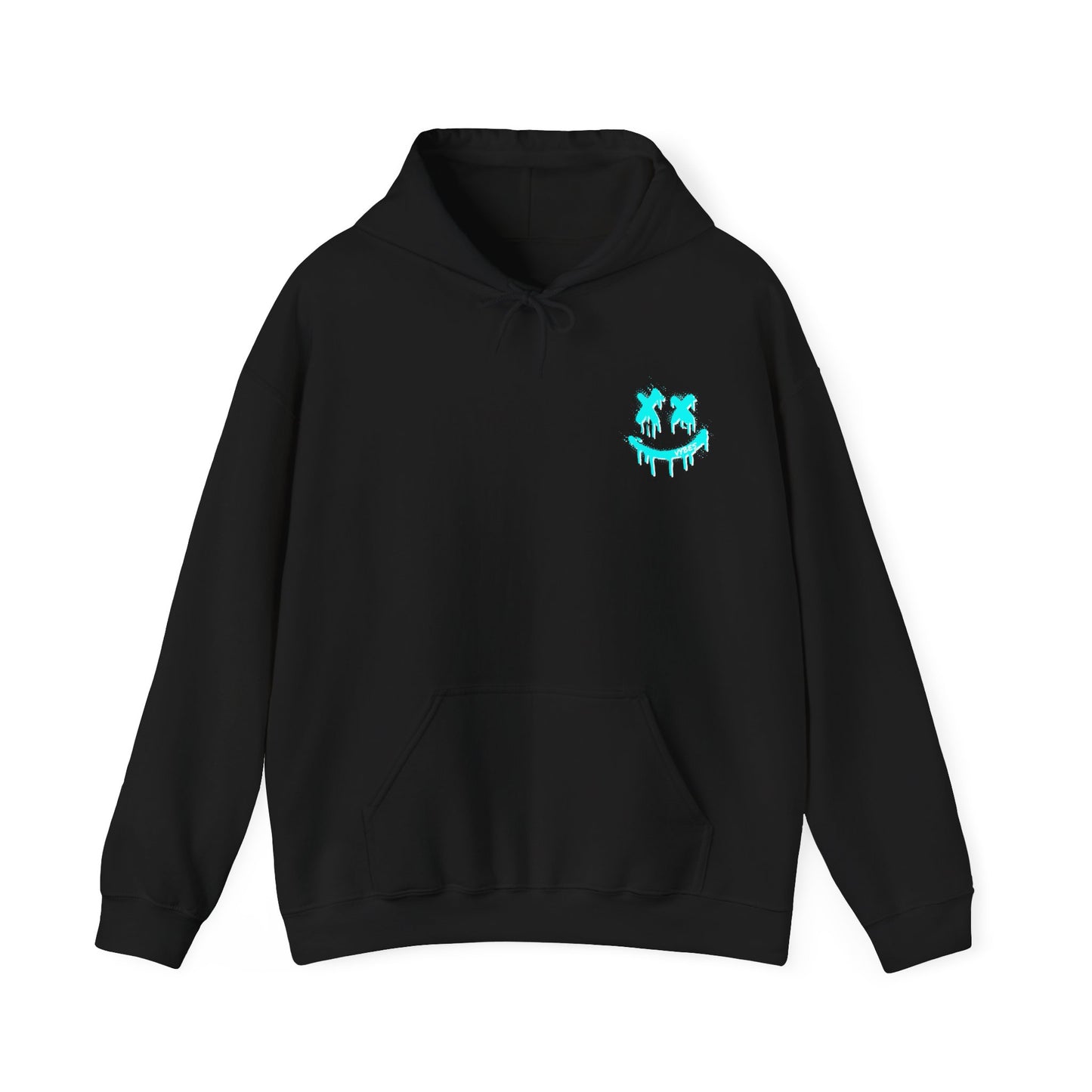 3D Smiley Drip Hoodie
