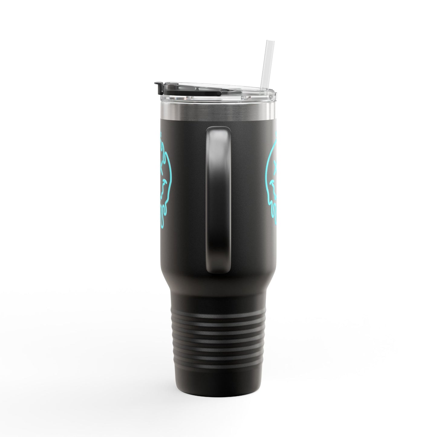 Smiley Vybes Insulated Travel Mug - 40oz