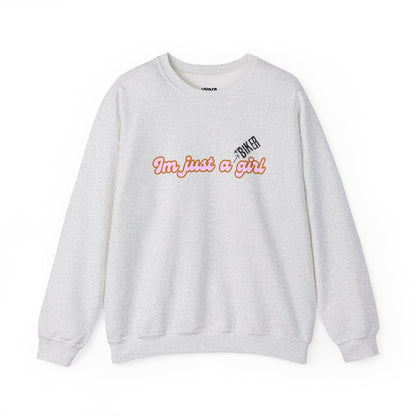 I'm Just a Girl Crewneck Sweatshirt