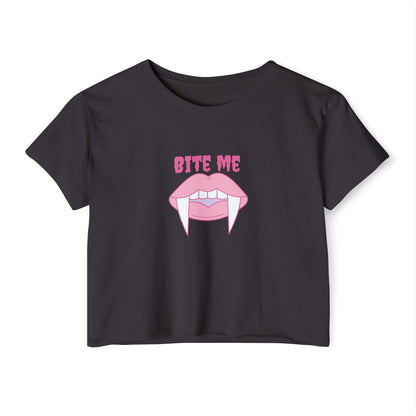 Bite Me Vybes Crop Top