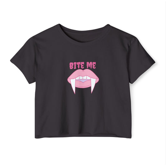 Bite Me Vybes Crop Top