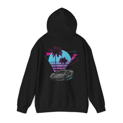 Lambo Beach Vybes Hoodie