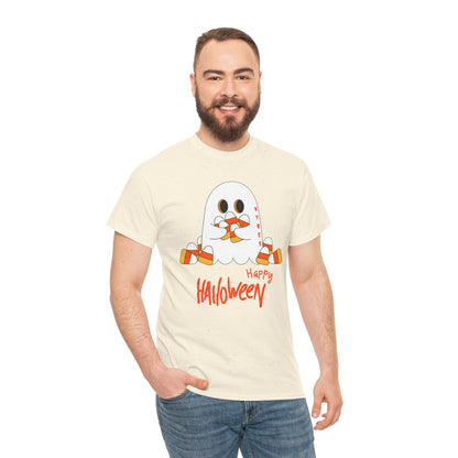 Candy Corn Ghost Vybes Tshirt