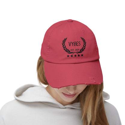 Vybes Distressed Cap