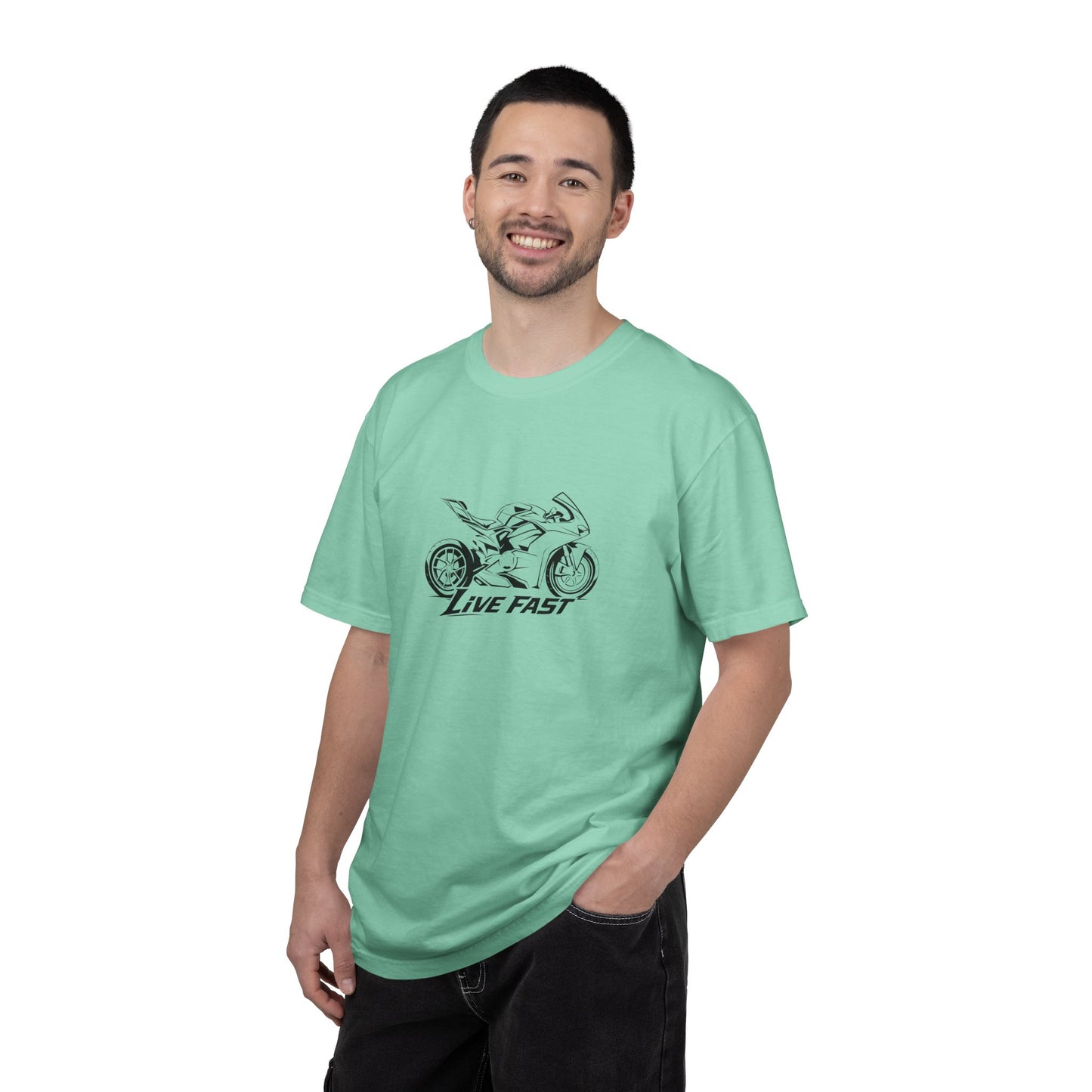 Live Fast Motorcycle Tee