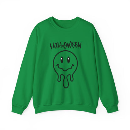 Halloween Melting Smiley Vybes Sweater