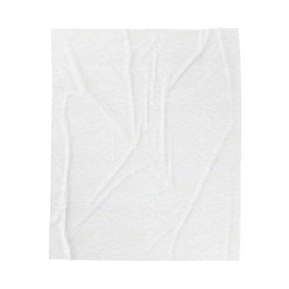 Velveteen Plush Blanket - Money Can Buy Happiness