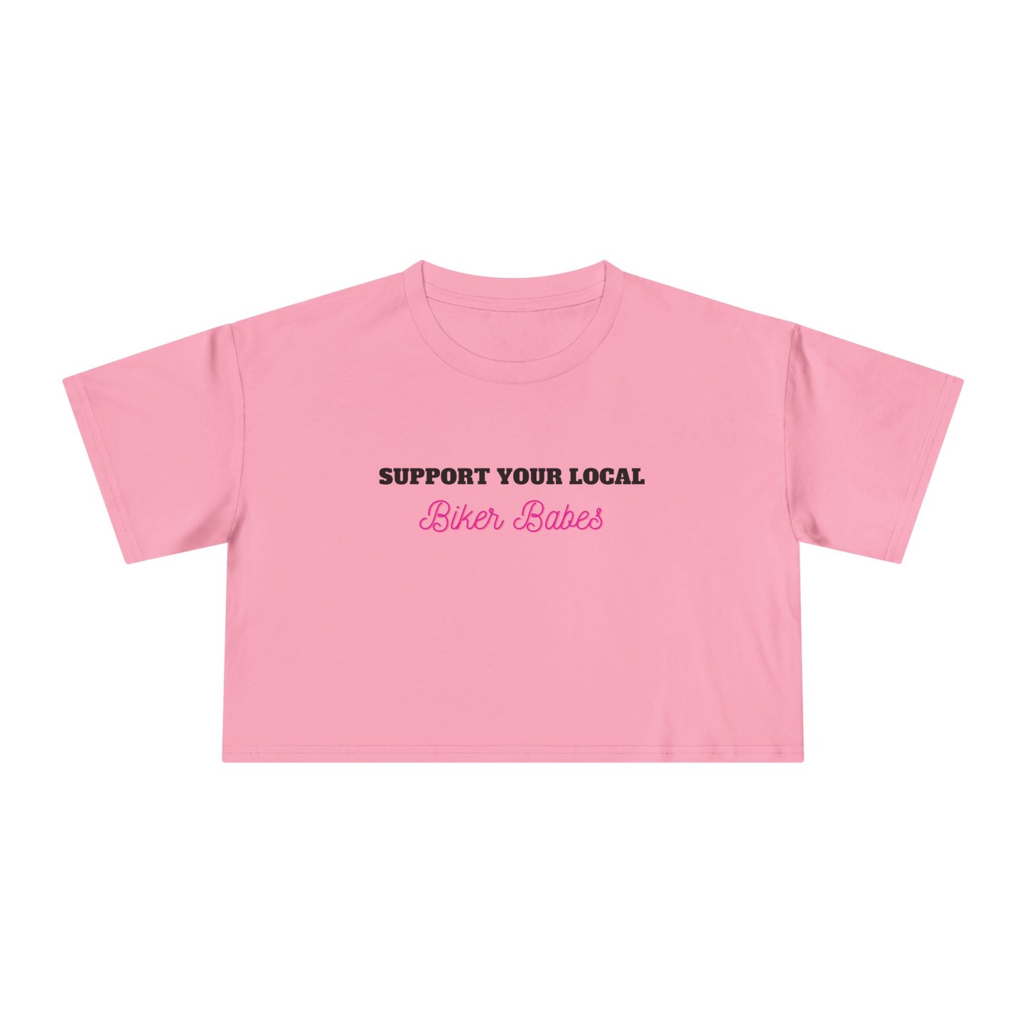 Local Biker Babes Vybes Crop Top