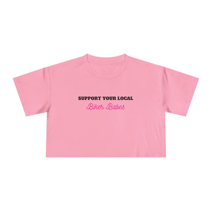 Local Biker Babes Vybes Crop Top