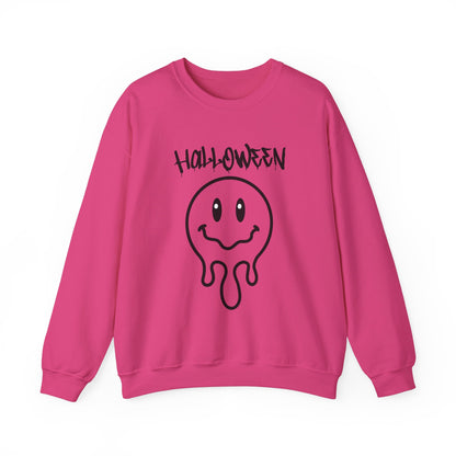 Halloween Melting Smiley Vybes Sweater