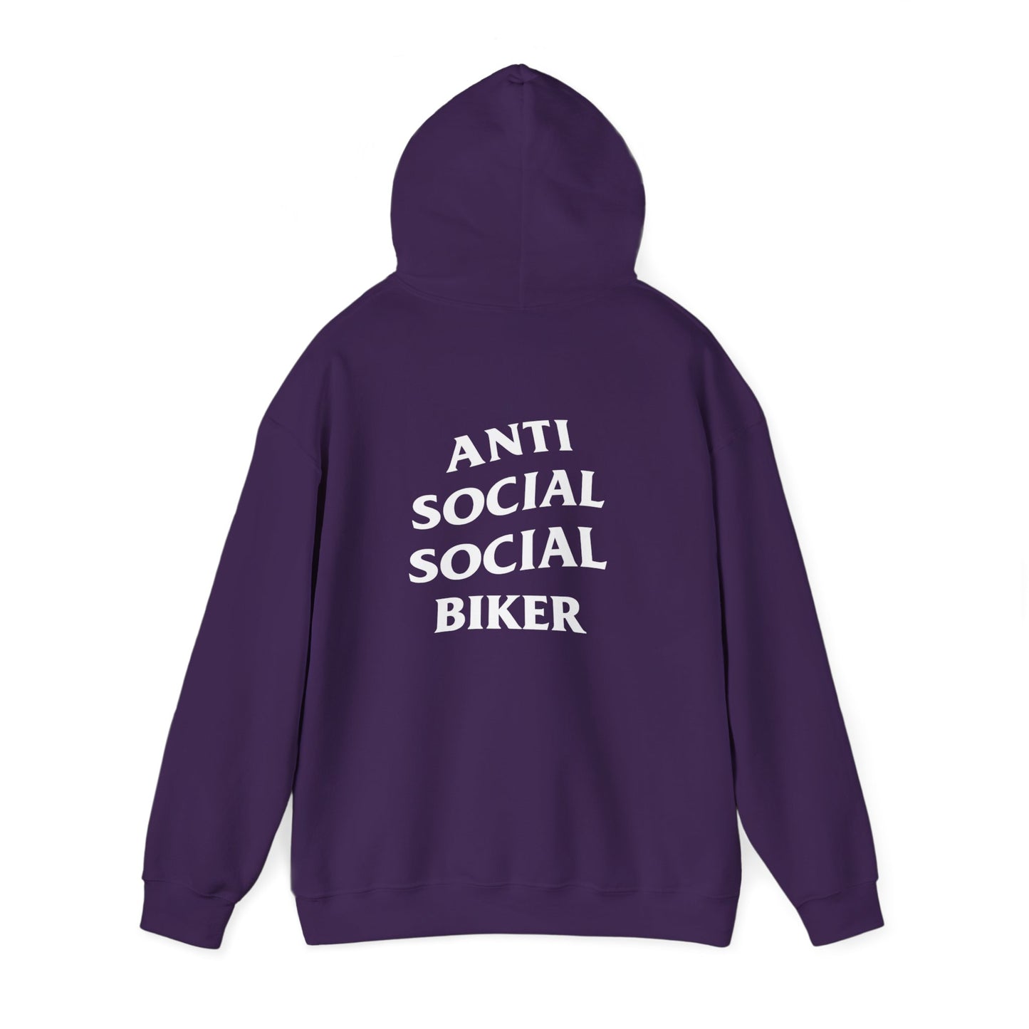 Anti Social Social Biker Hoodie