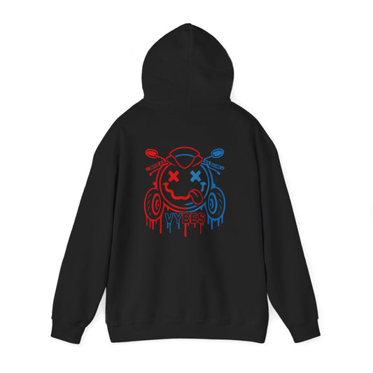 Drip Smile Motorcycle Hoodie