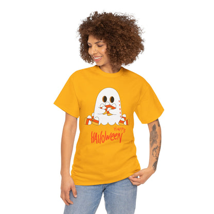 Candy Corn Ghost Vybes Tshirt