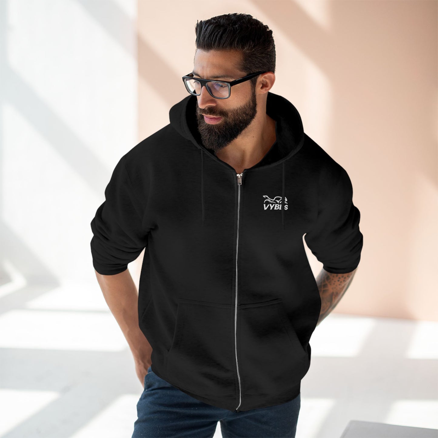 Vybes Zip Hoodie