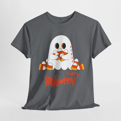 Candy Corn Ghost Vybes Tshirt