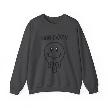 Halloween Melting Smiley Vybes Sweater