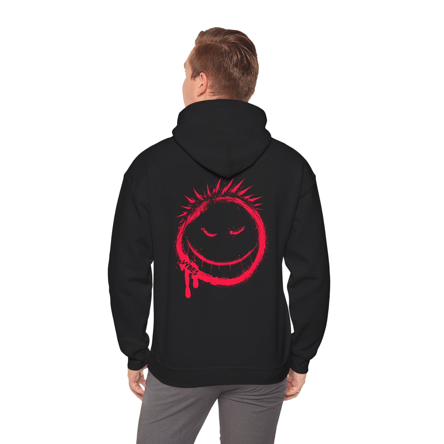 Vybes Villain Smiley Hoodie