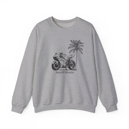 Squid Missile Sweatshirt - Palm Tree Vybes