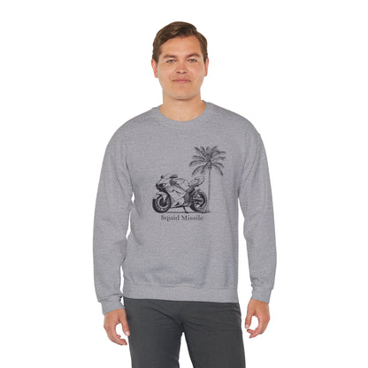 Squid Missile Sweatshirt - Palm Tree Vybes