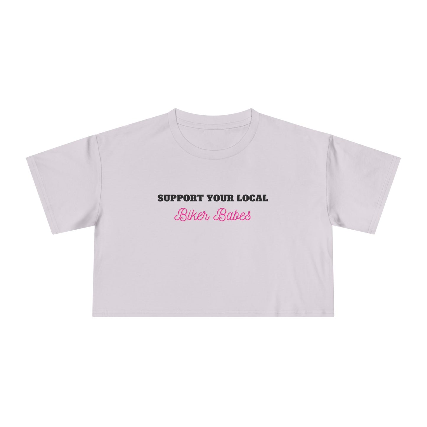Local Biker Babes Vybes Crop Top
