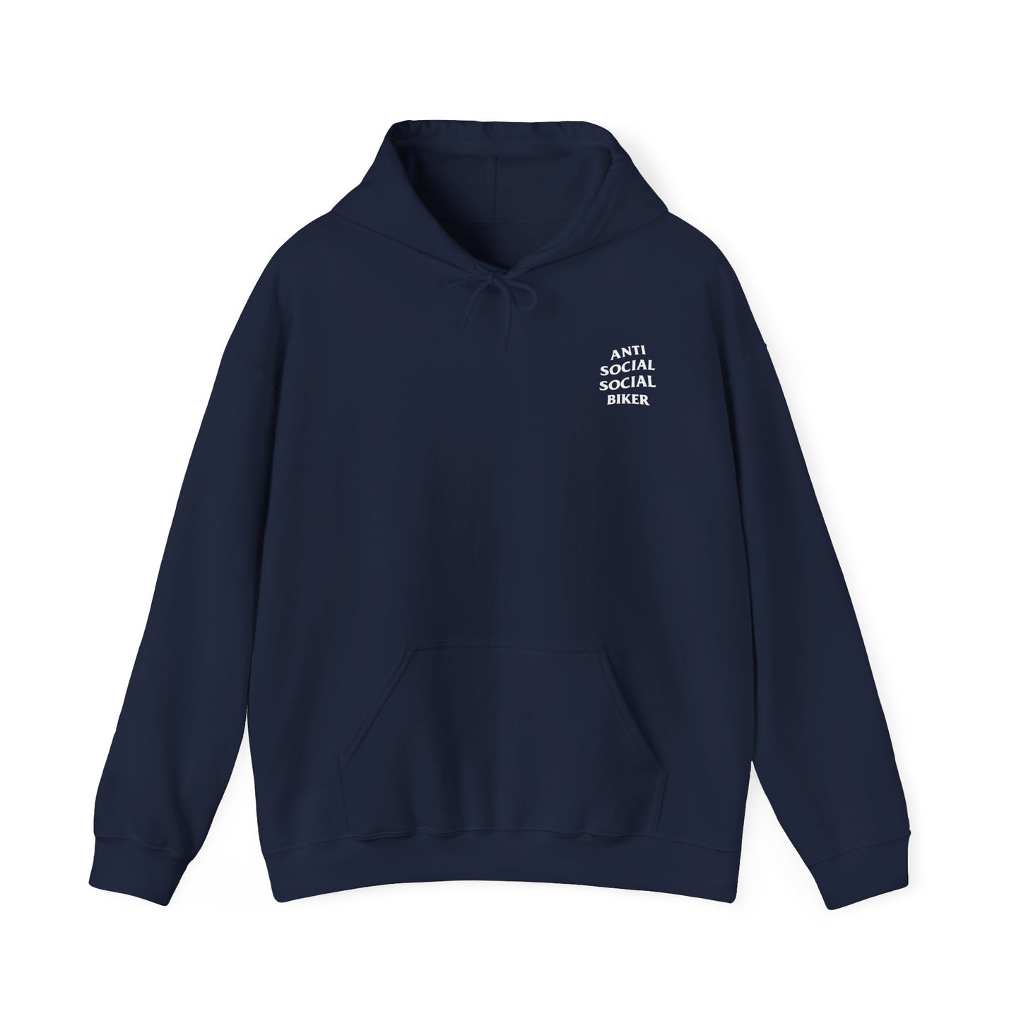 Anti Social Social Biker Hoodie